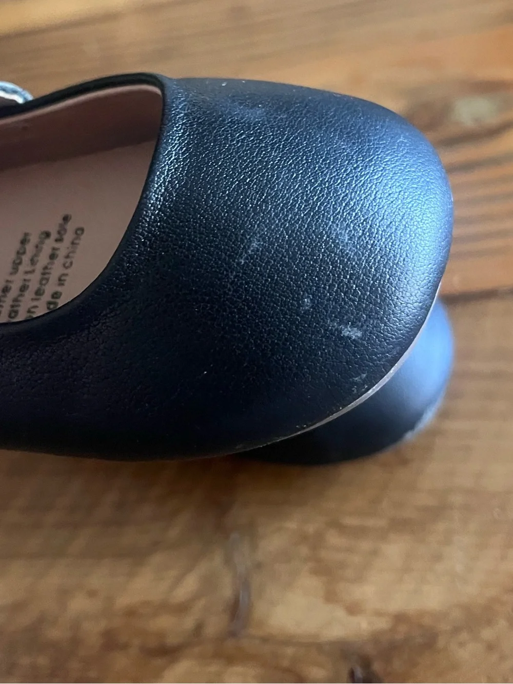 Kids Black Mary Jane ballet flat